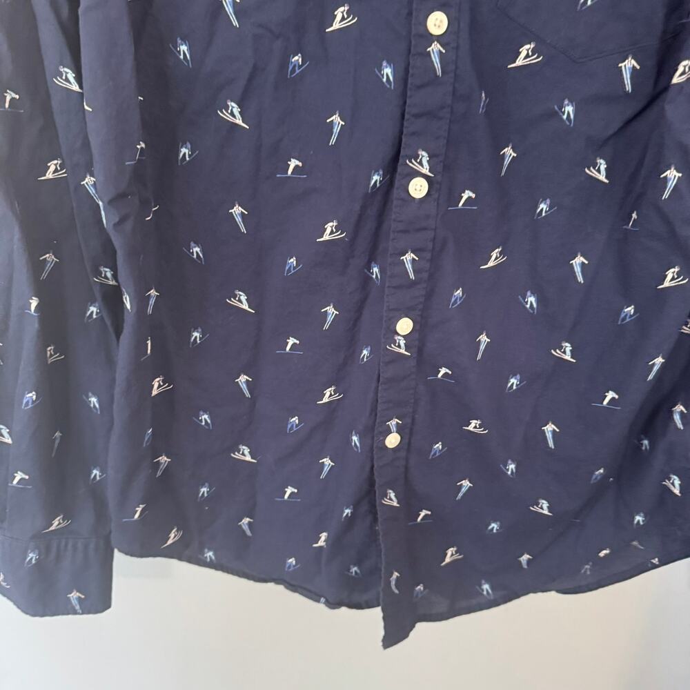 American Eagle Seriously Soft Button Down Shirt M… - image 3